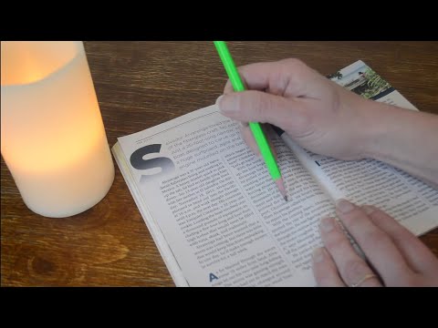 Asmr - Reader’s Digest Magazine Reading - Softly Spoken