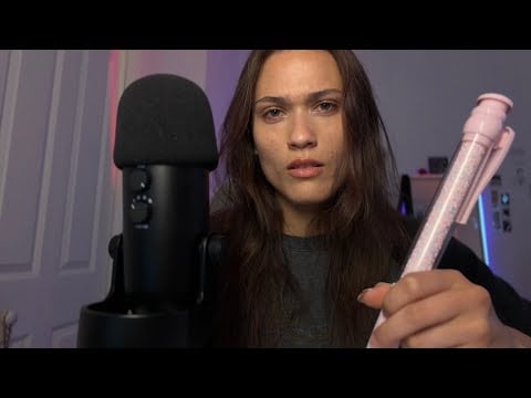 ASMR Asking You Questions Because You Can't Sleep (soft spoken)