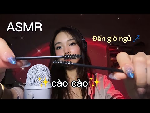 ASMR // ✨Cào Mic!✨🌙💤 - tiếng chổi, hand movement, mic scratching, teeth…| Deadzonnne