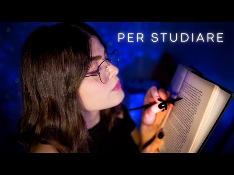 📚 12 triggers PER STUDIARE (o lavorare) NO TALKING ASMR