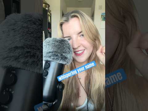 guessing your name!!✨🤩 #asmr #names #asmrtriggers