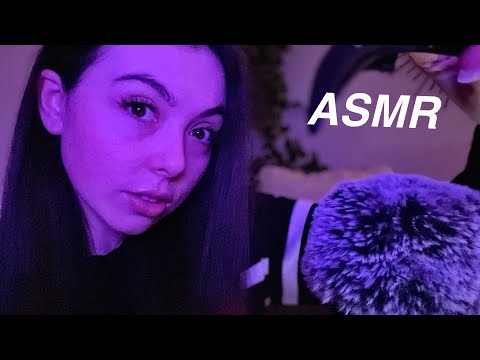 CLASSIC ASMR | PINCHING + PLUCKING | INAUDIBLE WHISPERING