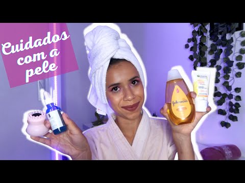 [ASMR] - Minha Rotina de Skincare - Soft Spoken & Whispering