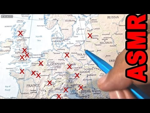 ASMR: The Most Hated Places in Europe - Some Traveler Traps ( ASMR writing and whispering )