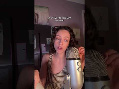 asmr singing you to sleep with radiohead #asmr #singingasmr