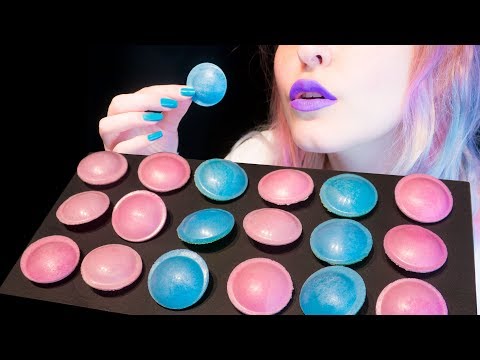 ASMR: Super Fizzy Flying Saucers w/ Sour Sherbet Powder ~ Relaxing Eating Sounds [No Talking|V] 😻