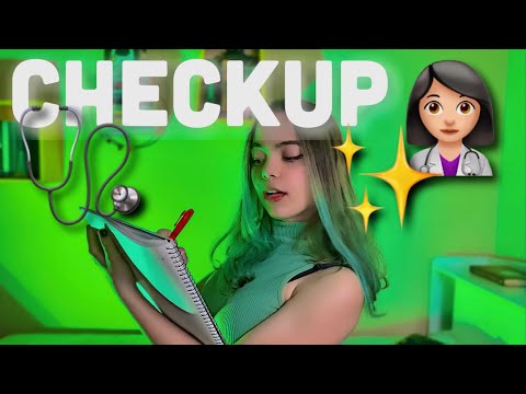 ✨ASMR | Fazendo seu checkup médico✨