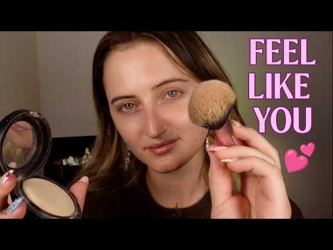 ASMR | Let Me Help You Feel LIKE YOU 💕 (Gender Affirming Makeup & Hair)