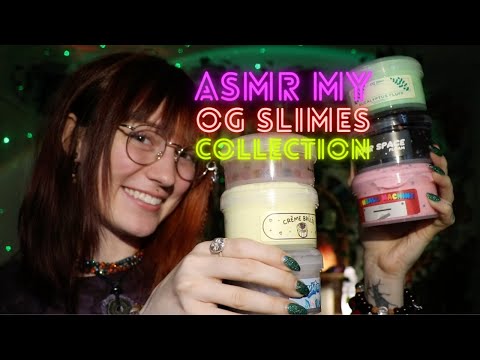 🫧ASMR my OG Slimes slime collection 🫧