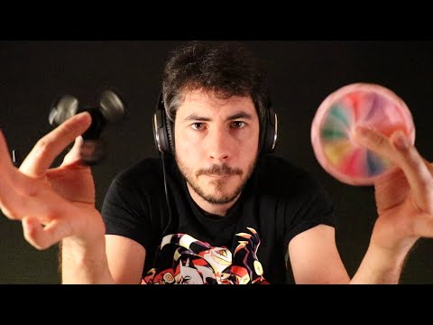ASMR avec des HANDSPINNERS