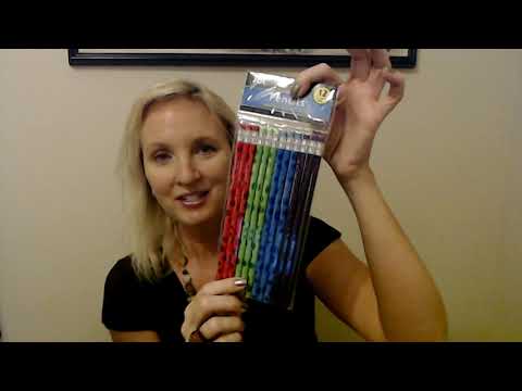 ASMR | Dollar Tree School Supply Shopping Haul (Whisper)