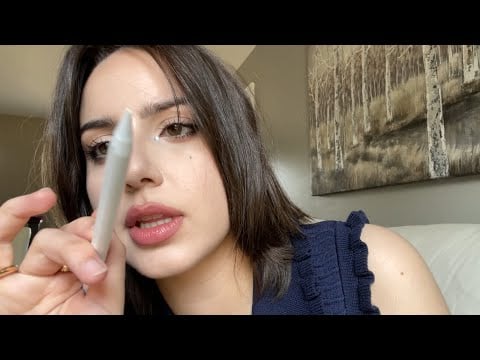 asmr tracing your face