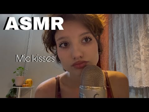 ASMR || Mic kisses 💋