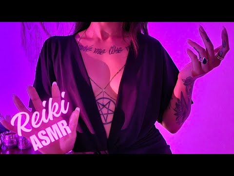 Reiki ASMR lofi l calming l finger fluttering l hand movements l hypnotic l relaxing l tingles