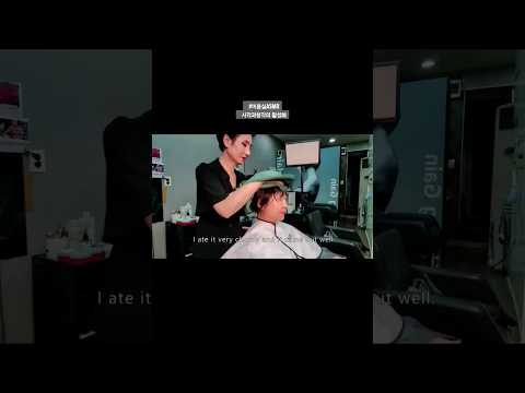 미용실ASMR 시각과청각의 활성화 #어두운갈색  #뿌리염색 뿌리염색으로 깔끔하게~Hair salon ASMR visual and auditory activation