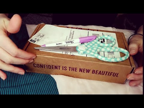 ASMR UNBOXING - My First Ever Hair Dye! - Soft Speaking, Tapping, Scratching, Tracing - notsponsored