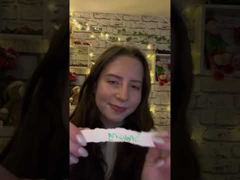 ASMR Advent  - Day 1 ❄️ #asmr #asmrhandmovements #asmrtriggerwords