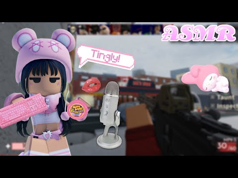 ROBLOX ASMR 🌟 Arsenal Keyboard Sounds + GUM Chewing 👄🫧
