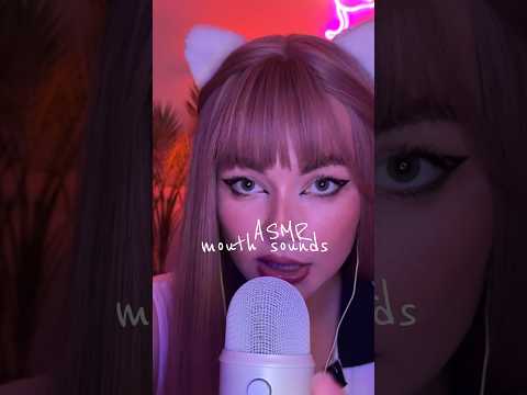 Mouth sounds combo 🪿😘 #asmr #mouthsounds