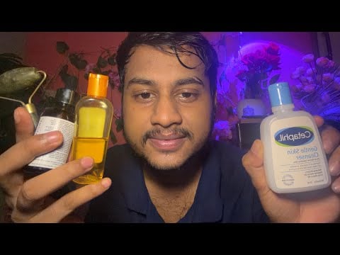 ASMR Let Me Pamper You 🧴 Relaxing Skincare & Haircut Personal Attention 😴