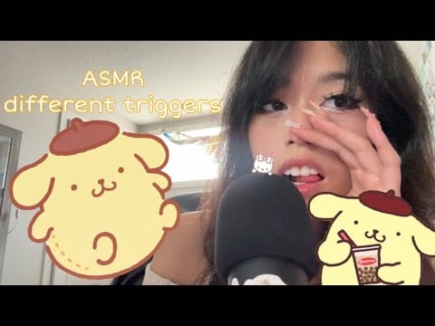 ASMR Different triggers!