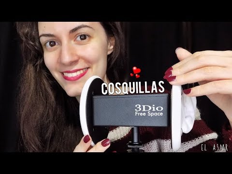 ♡ASMR español♡ COSQUILLAS! Y TUS OIDOS LO SABEN.👂🏻❤️ (Tarareo, Ear cupping, Agua!!)