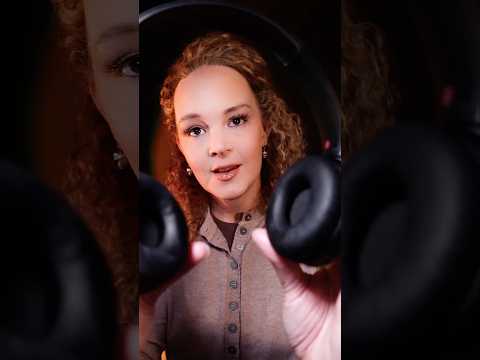 ASMR Binaural Hearing Test 🎧 Ear to Ear Whispers for Deep Sleep #shorts
