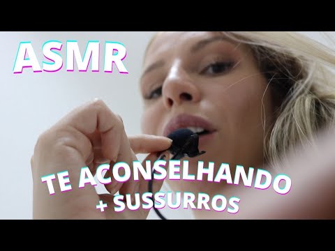 ASMR TE ACONSELHANDO DEPOIS DA TEMPESTADE -  Bruna Harmel ASMR