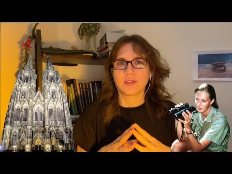 Jane Goodall, Gothic Cathedrals, and Intelligence (Overcooked intellectual ASMR with music)