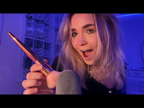 ASMR Rambling & Mic Brushing *personal attention, triggers for sleep*