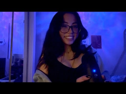 body triggers asmr •°❀°• (hand sounds, fabric + skin scratching, collarbone tapping)