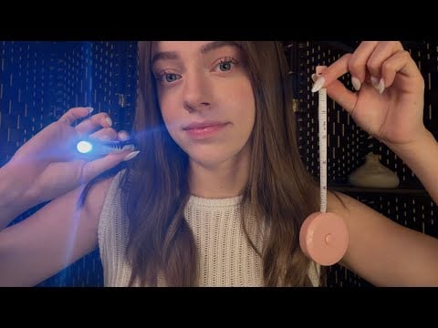 ASMR Analyzing & Examining Your Face