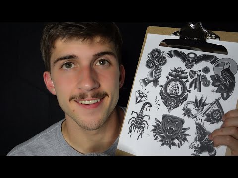 Your First Tattoo Roleplay ASMR | Soothing Reassurance, Tattoo Sounds & Relaxing Personal Attention