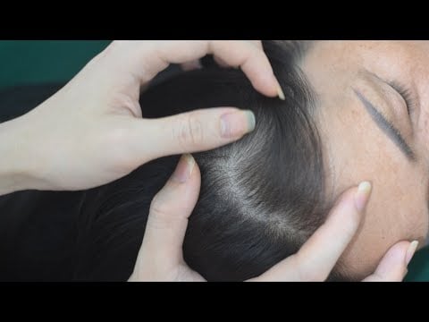 ASMR Nape And Scalp Scratching, Real Person Hair Combing, Sounds For Relaxation