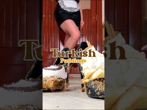 Pea vs. Puddings in Pumps! High Heels Crushing Food! Oddly Satisfying! Barefoot ASMR
