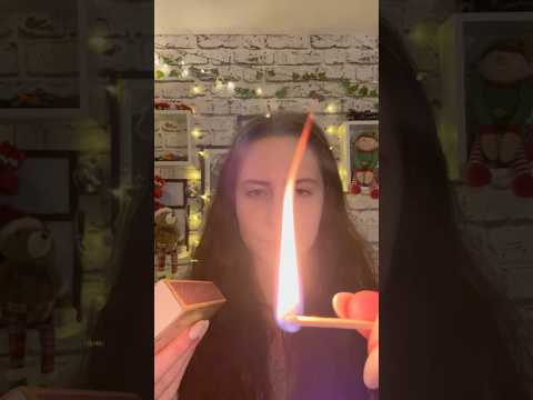 ASMR - Advent Day 12 🔥 #asmrfire #asmrvisualtriggers