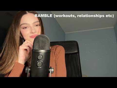 ASMR clicky whisper ramble
