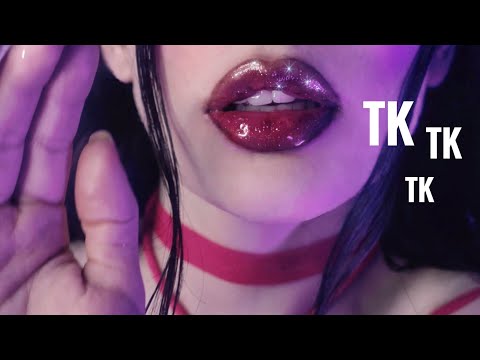 ASMR Inaudible Whispering, NO TALKING, Tk Tk Tk