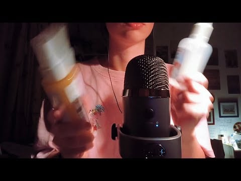 ASMR | LIQUID SHAKING, NICE BOTTLE SOUNDS 