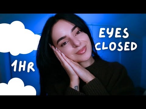 ASMR Deep Sleep ✨ Eyes Closed Light Triggers, Guess the Sound, Guided Relaxation