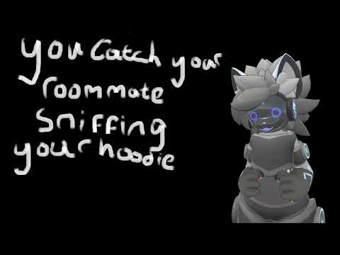 [Furry ASMR] you catch your roommate sniffing your hoodie [m4m] [f2l]
