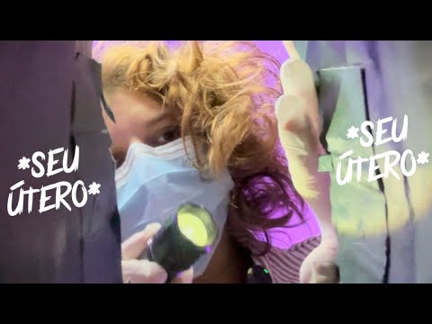 ASMR SUA PRIMEIRA CONSULTA NO GINECOLOGISTA