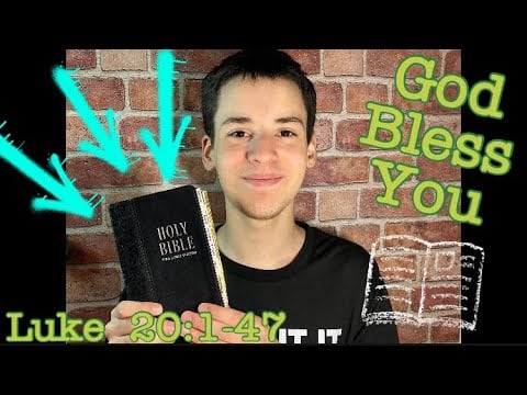 Bible Reading: “Luke 20:1-47” With Malachi 
