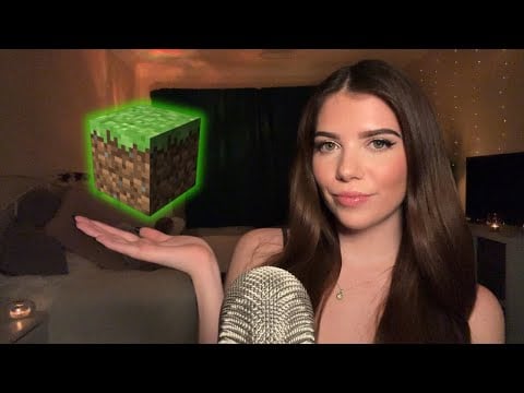 ASMR with Minecraft Music (Relaxing Trigger Assortment) 