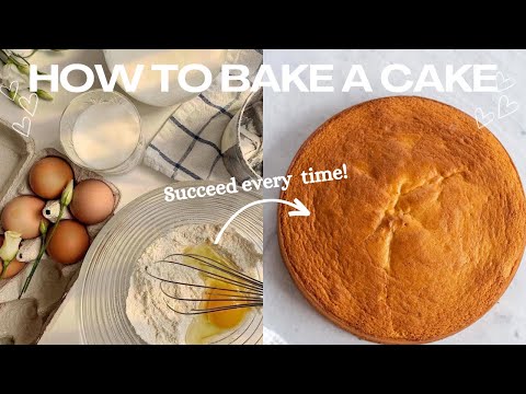 Basic vanilla cake recipe | super easy! | the best recipe 🍰