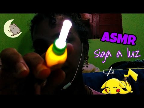 ASMR - SIGA A LUZ COM SUSSURROS E SONS DE BOCA || vídeo para te causar relaxamento e soninho 😴