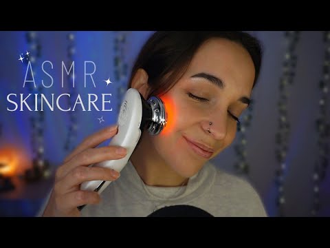 ASMR MI SKINCARE RUTINA DE NOCHE 🌙 Susurros en español