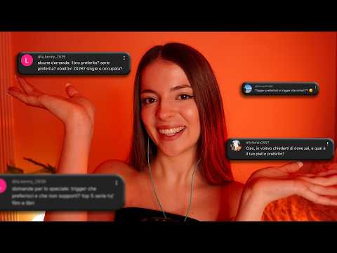 ASMR Rispndo alle Vostre Domande🎉 Speciale 5K🎉 Iscritti Francy ASMR