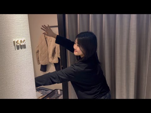ASMR IN Highest Rating HOTEL 🏨 (Japan, Tenjin room) 500+ Tapping, Scratching