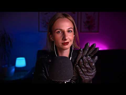 ASMR | Classic Leather Gloves & Jacket 🖤 